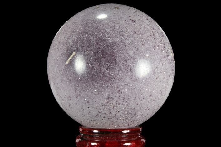 Sparkly, Purple Lepidolite Sphere - Madagascar #94086